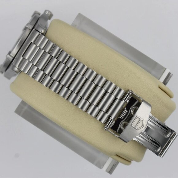 Tag Heuer 669.206 WE2110 Mens 2000 Series Automatic Watch Black Silver BA0300 - Picture 7 of 10